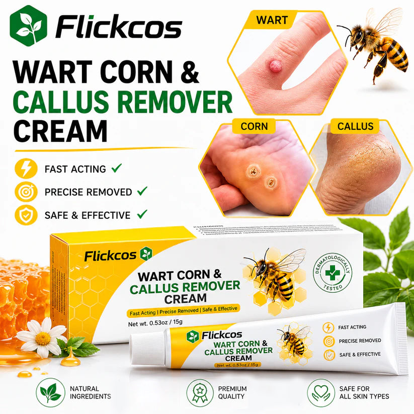 Bee Venom Repair Cream | Eliminate Warts, Corns & Stubborn Foot Calluses Fast