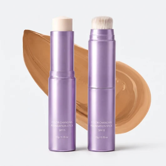 2-in-1 Color Changing Foundation Stick – The stick that makes mature skin glow again